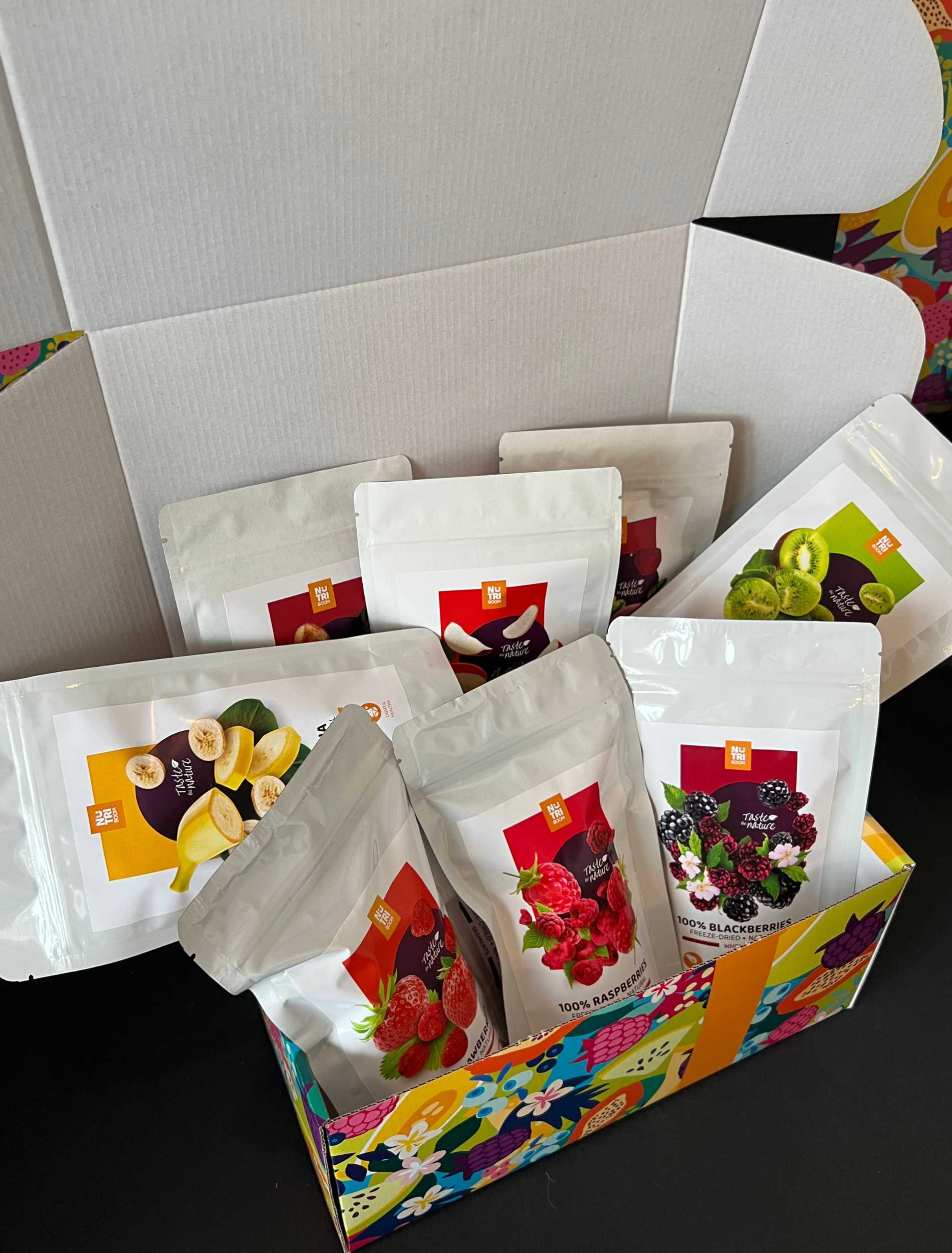 Snack Box  Deal 8 packs (Medium size), Freeze dried Strawberries,