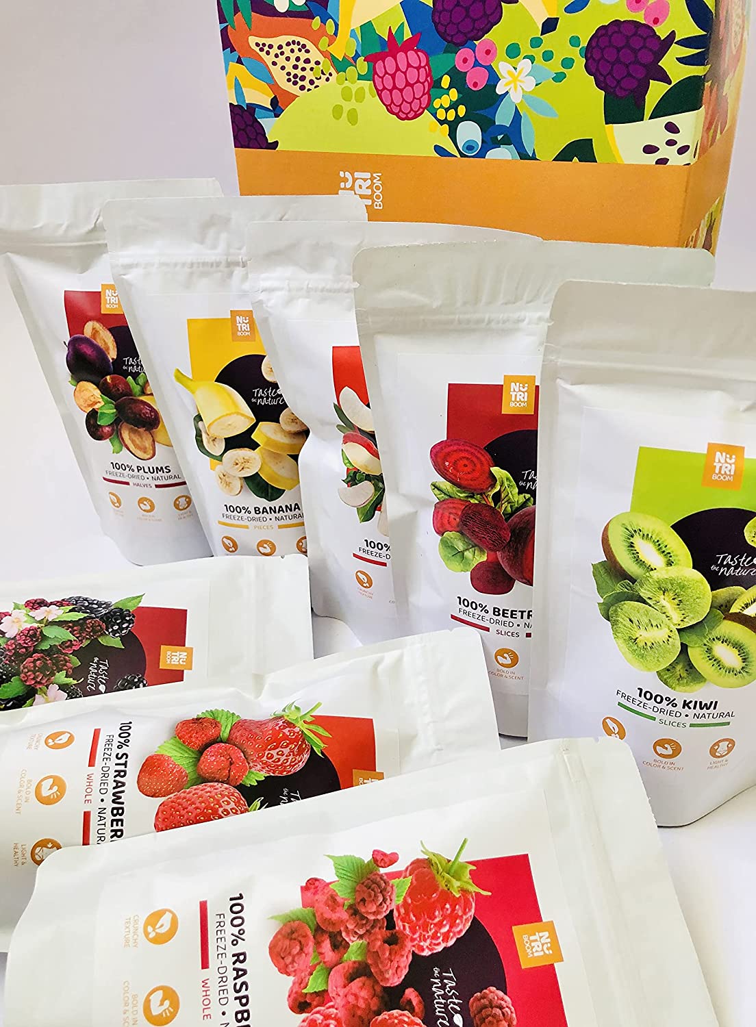 Snack Box  Deal 8 packs (Medium size), Freeze dried Strawberries,